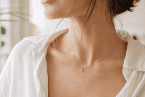 گردنبند دخترانه ظریف برای استایل روزمره